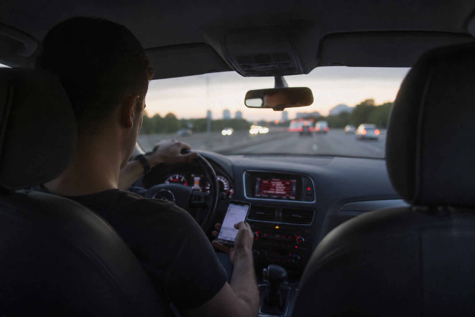 Celular ao volante preocupa mais que velocidade, diz pesquisa