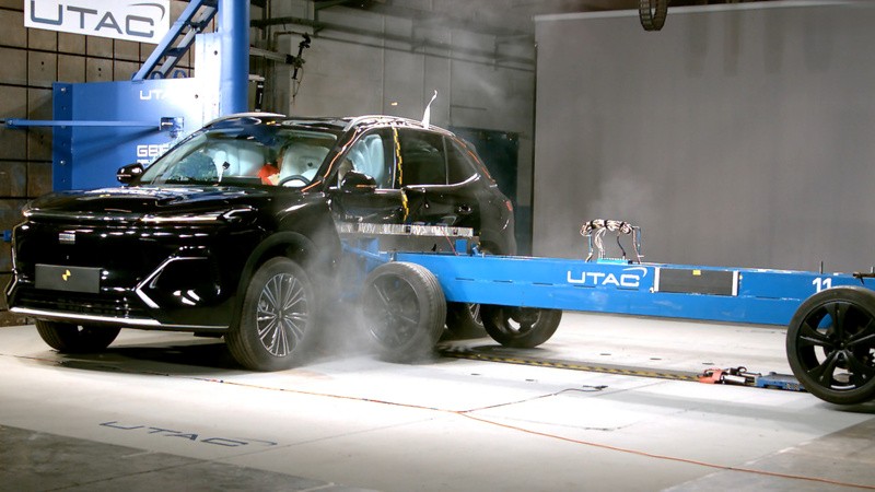 Geely supera padrões do Euro NCAP em teste inédito na Europa
