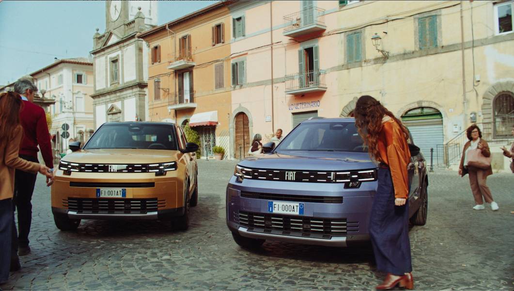Novos Fiat Grizzly e Grizzly Fastback vistos de frente