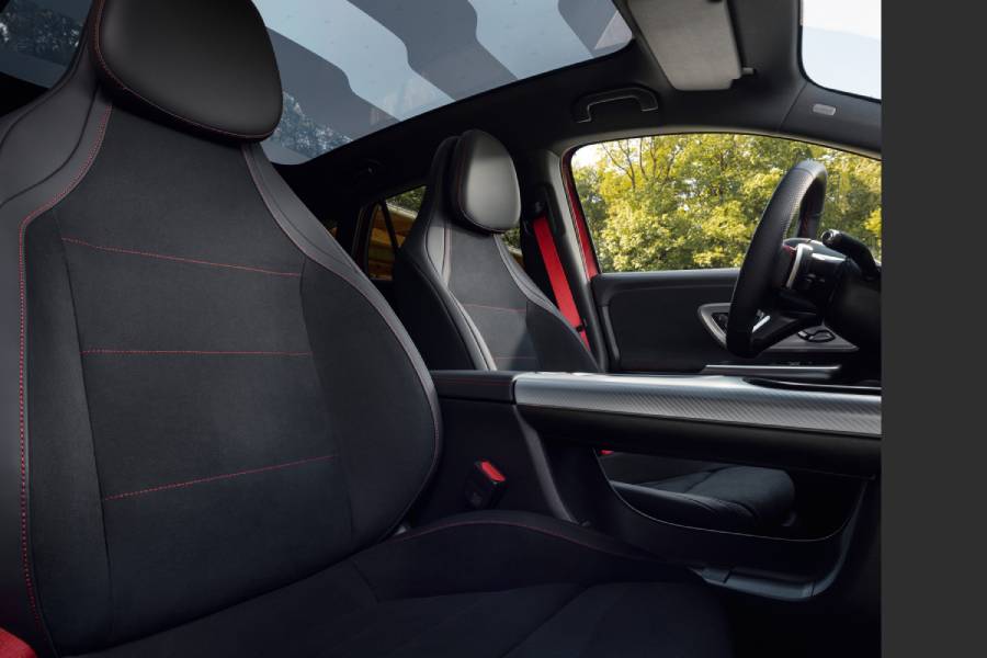 Interior do novo Mercedes-Benz GLA elétrico