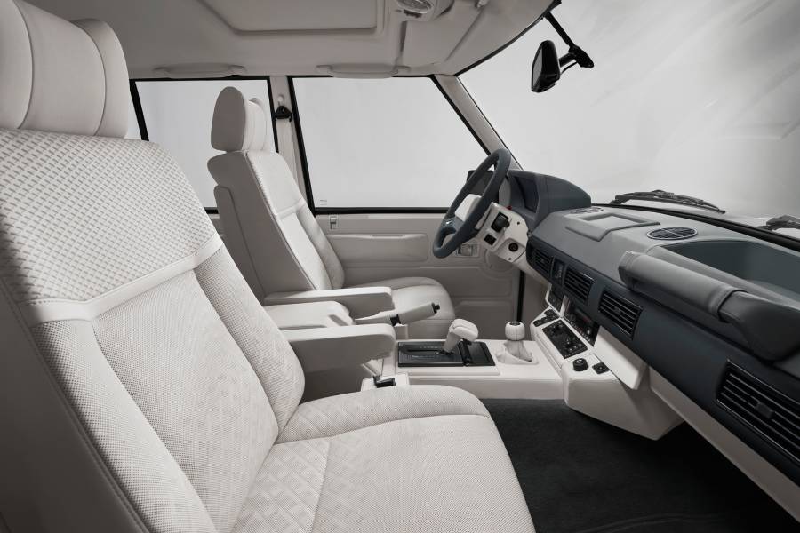 Interior do Range Rover Classic Bespoke
