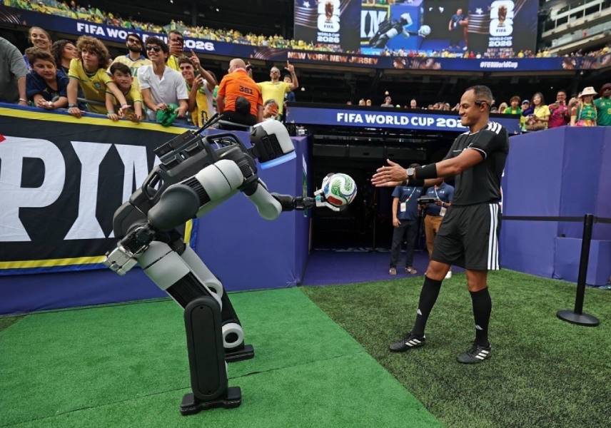 Hyundai apresenta robô humanoide durante Copa do Mundo 2026