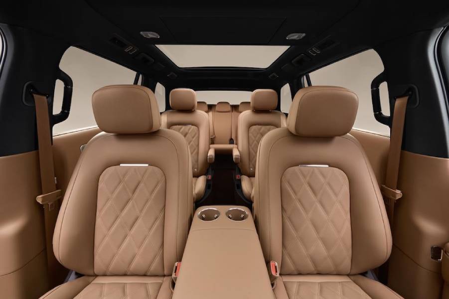Interior do SUV Xiaomi SkyNomad N90 Max