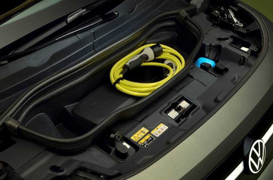 Frunk do VW T-Cross elétrico