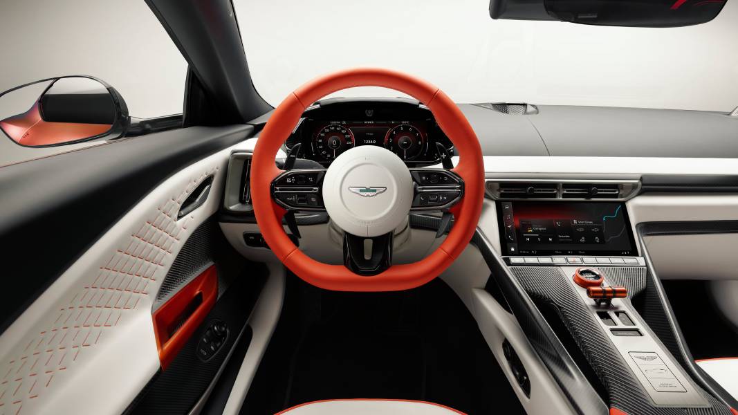 Painel do novo Aston Martin Valen