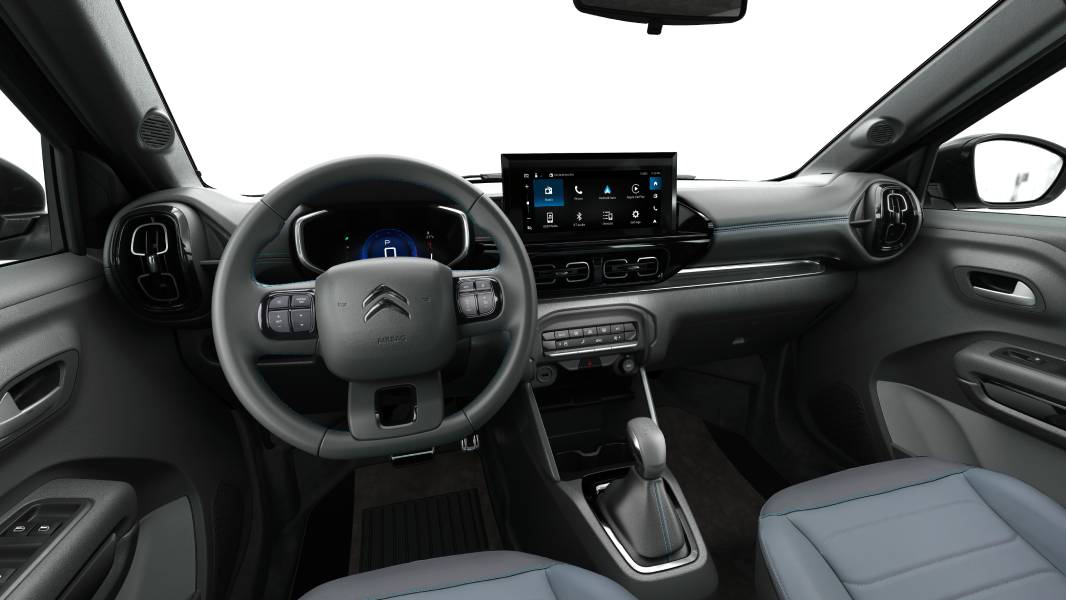 painel com telas ligadas do Citroën C3 YOU! T200 CVT