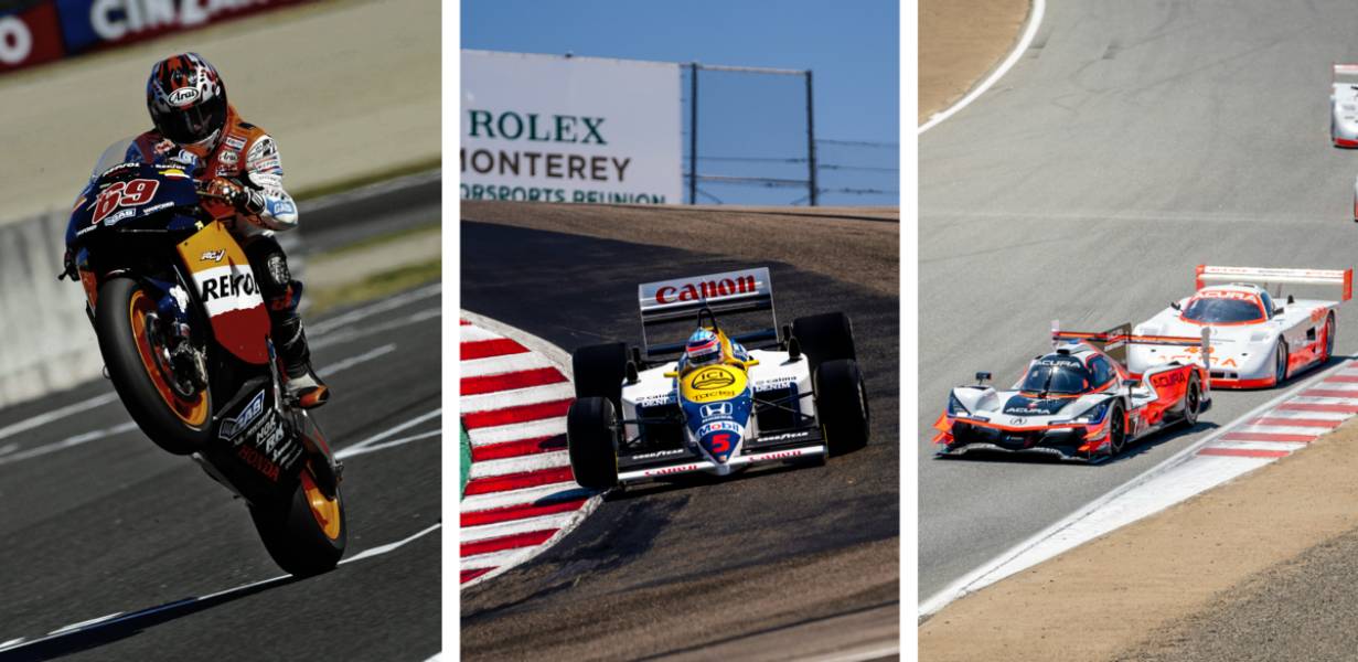 Modelos que a Honda levará ao Monterey Car Week 2026