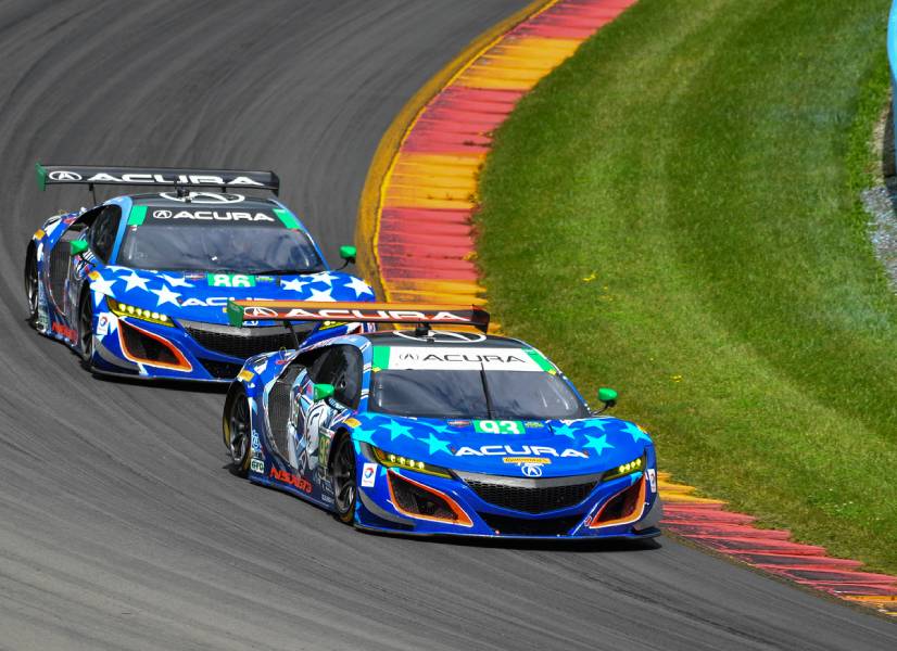 Acura NSX GT3 Chassi N°5 que estará no Monterey Car Week 2026