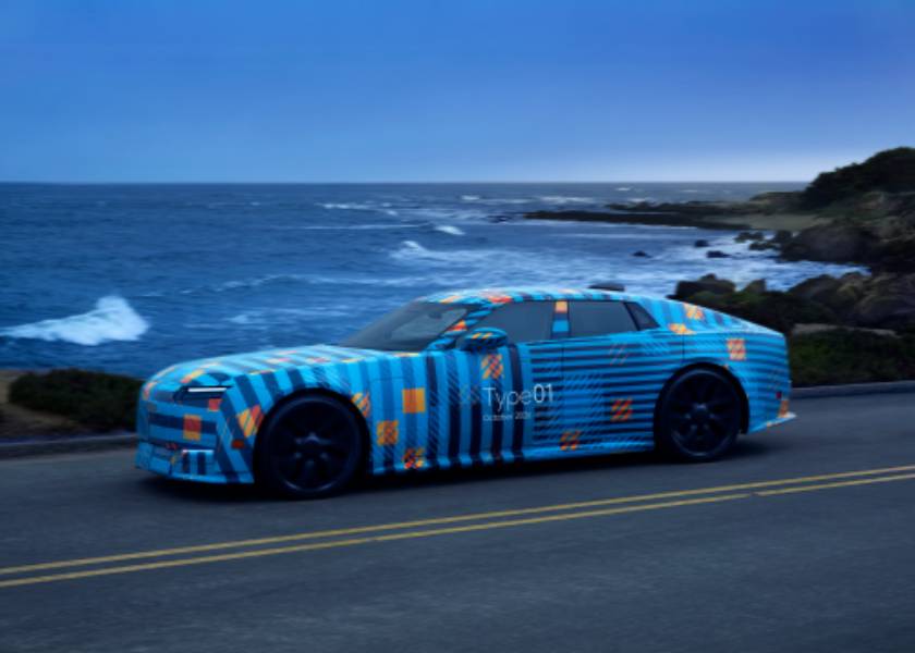 Jaguar revela interior do novo Type 01