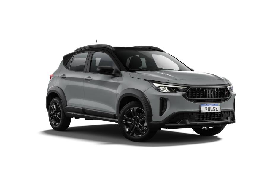 Fiat Pulse Drive BlackMotion 2027 cinza visto de frente