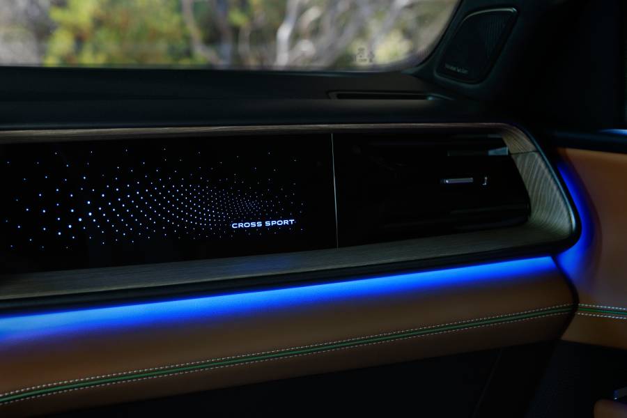 detalhe da cabine do novo Volkswagen Atlas Cross Sport 2027
