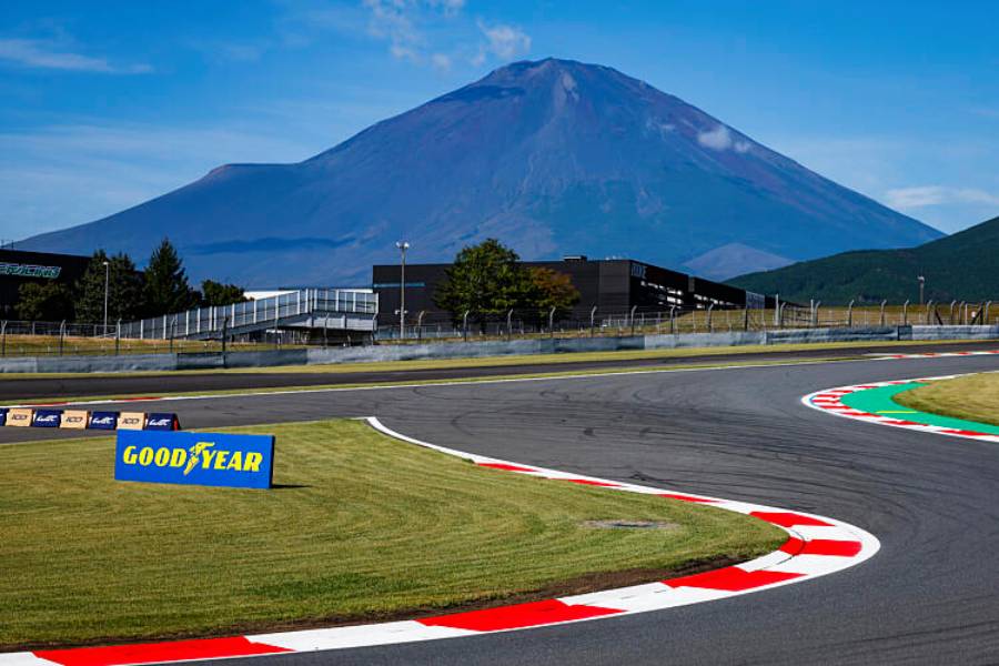 Parte da Fuji Speedway no Japão