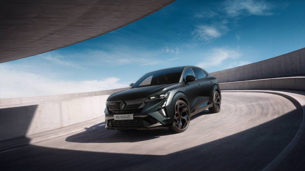 Renault Rafale Hypnotic 2027 preto visto de frente