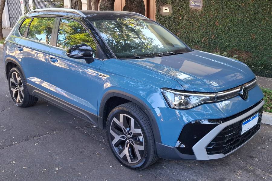 Novo Volkswagen Taos Highline: tecnologia e câmbio de oito marchas