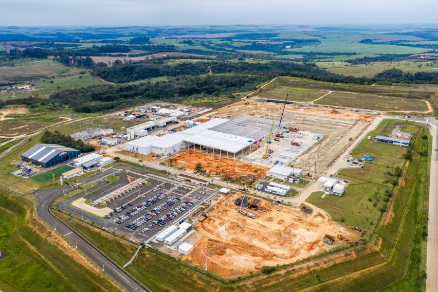 Fábrica de motor da Toyota em Porto Feliz, São Paulo