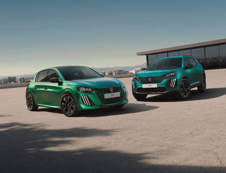 Peugeot 208 e 2008 ganham cores inéditas em edição especial