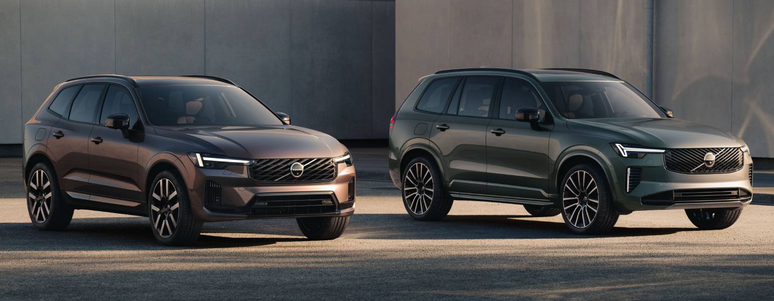 Novos SUVs XC60 e XC90 da Volvo