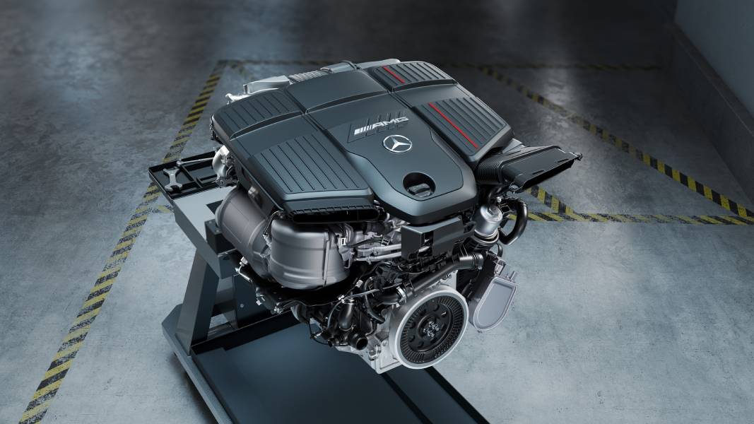 Motor dos Mercedes-AMG GLC 53 4MATIC+