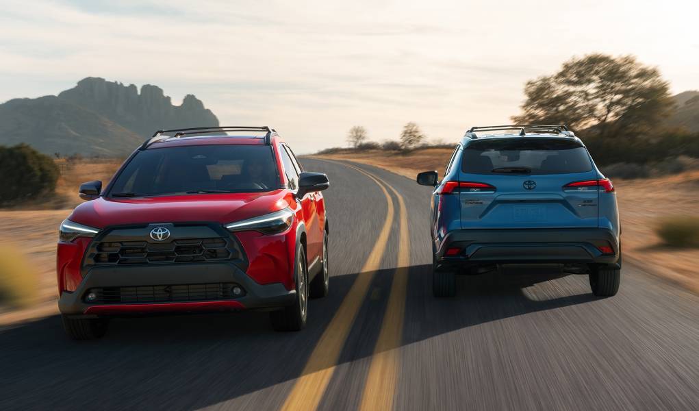 Linha 2027 do Toyota Corolla Cross dos Estados Unidos