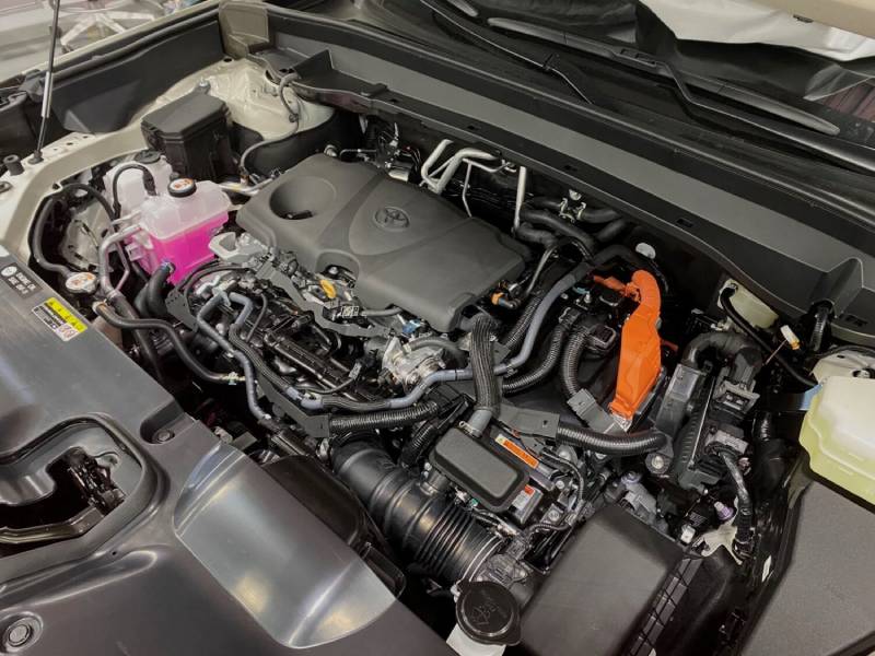 Motor híbrido do Toyota Grand Highlander